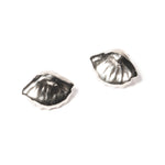 Mini Concha Earrings Sterling Silver