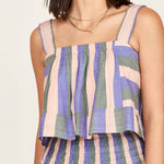 Monaco Tank in Carnival Stripe