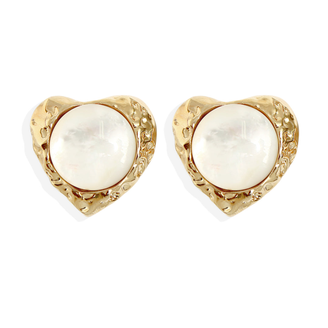 Eva Earrings Mother of Pearl