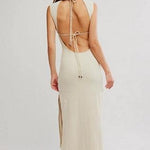 Eventide Sleek Midi Dress Cream