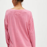 Nina Long Sleeve Tee Flowering Ginger Pink