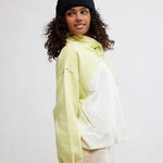 Colorblock Homestretch Pullover Sour Citrus Combo