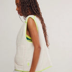 Mountain High Vest in Ivory