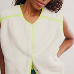 Mountain High Vest in Ivory