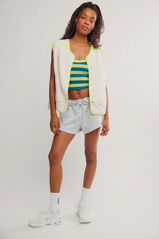 Mountain High Vest in Ivory