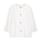 Olivia Blouse Ivory
