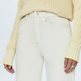 Lana High Rise Ultra Wide Jean Ecru