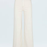Lana High Rise Ultra Wide Jean Ecru
