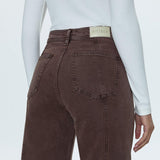 Penny High Rise 32" Wide Leg Dark Roast