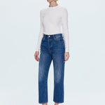 Cassie Super High Rise Straight Leg Crop Fairview