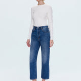 Cassie Super High Rise Straight Leg Crop Fairview