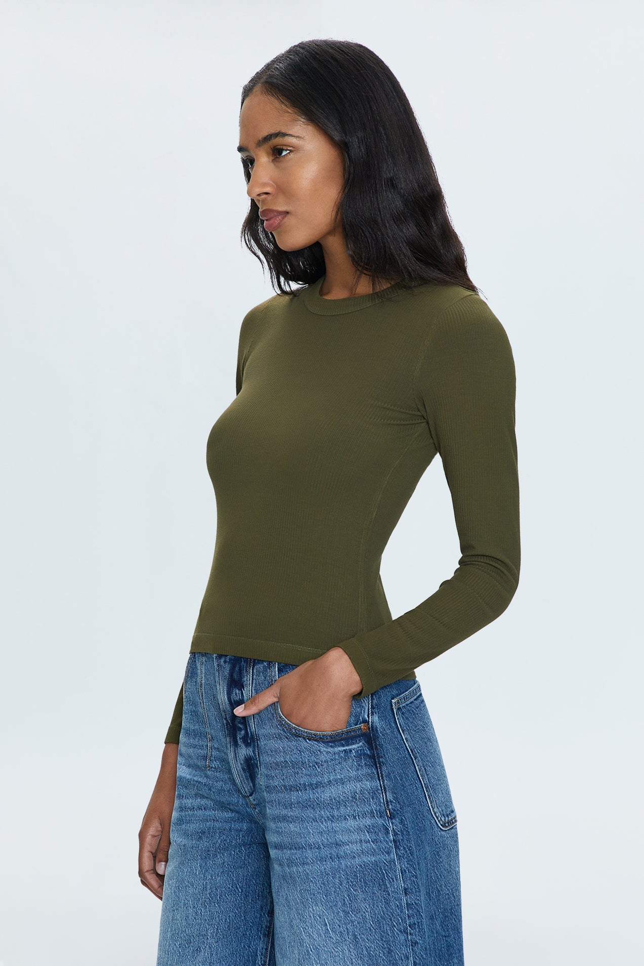 Bailey Long Sleeve Olive Admiral