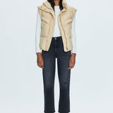 Joss Puffed Vest Warm Sand