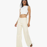 PETITE Lil Lemon Twist Wide Leg Natural