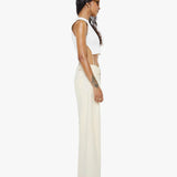 PETITE Lil Lemon Twist Wide Leg Natural