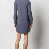 Lilla P Long Sleeve Seamed Shirt Dress Odyssey