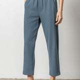 Lilla P Straight Leg Waffle Pant Abyss