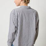 Dolman Sleeve Button Down Shirt