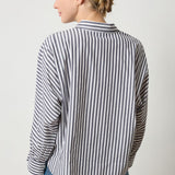 Dolman Sleeve Button Down Shirt