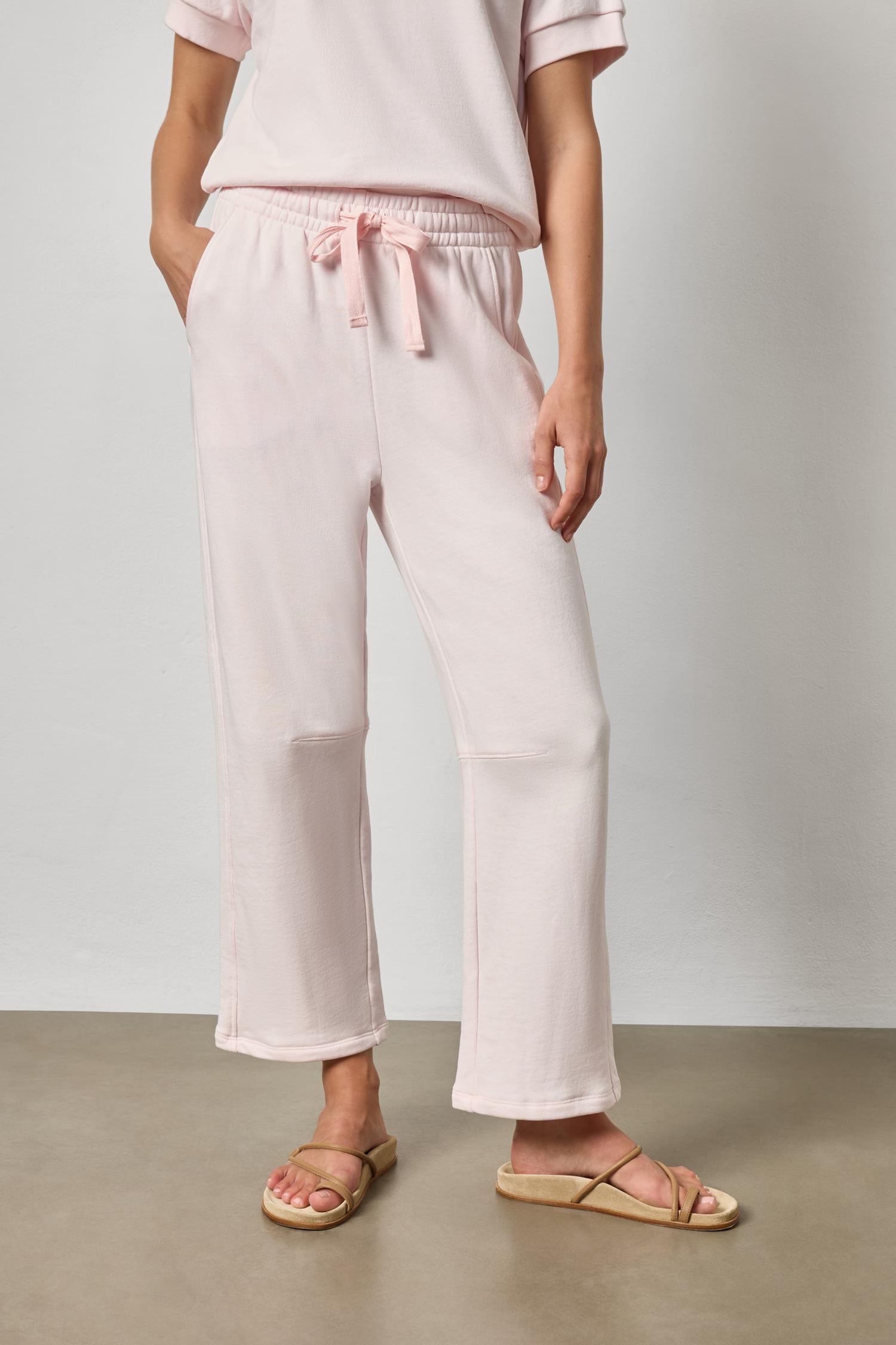 Side Panel Terry Pant