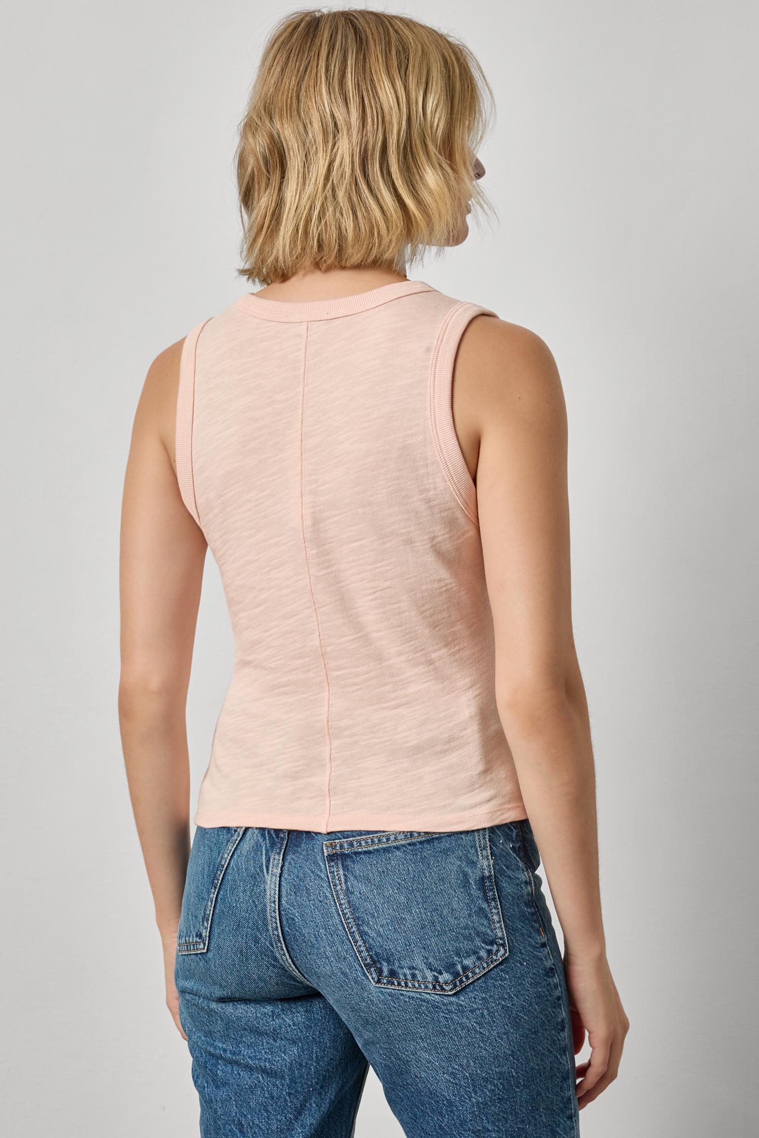 Vintage Side Pleat Tank Bellini