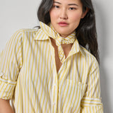 Striped Shirt Dress Sunflower Stripe