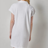 Textured Terry Tunic Dress