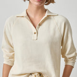 Raglan Polo Cream Rope
