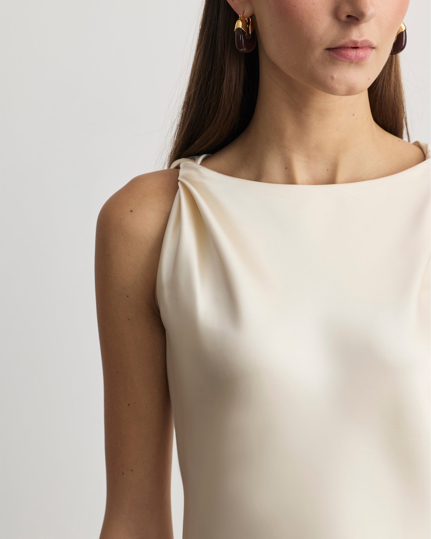 Penny Sleeveless Top Cream