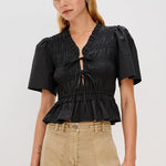 Portia Top Black