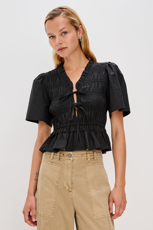 Portia Top Black