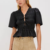 Portia Top Black