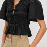 Portia Top Black