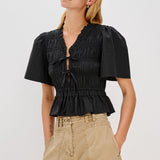 Portia Top Black