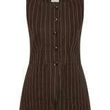 Emma Vest Chocolate Cream