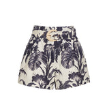 Palmer Shorts Fauna Floral Navy