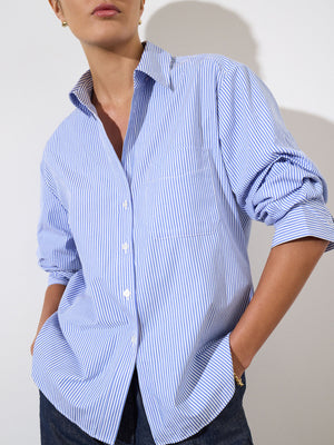 Pia Shirt Blue Stripe