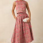 Thena Midi Skirt Spot On Print