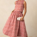Thena Midi Skirt Spot On Print