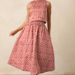 Thena Midi Skirt Spot On Print