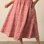 Thena Midi Skirt Spot On Print