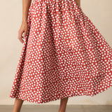 Thena Midi Skirt Spot On Print
