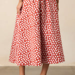 Thena Midi Skirt Spot On Print