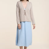 Quinnly Cardigan Stone