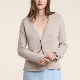 Quinnly Cardigan Stone