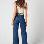 Sailor Wide Jean Eco Ruby Blue