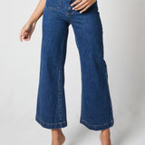 Sailor Wide Jean Eco Ruby Blue