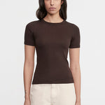 Supima Cotton New Classic S/S Tee Coffee Bean