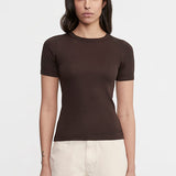 Supima Cotton New Classic S/S Tee Coffee Bean
