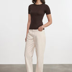 Supima Cotton New Classic S/S Tee Coffee Bean